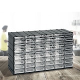 thumbnail of ArtPlast - Mobile contenitore modulare in plastica L 382 x P 148 x H 230 mm con 48 cassetti trasparenti