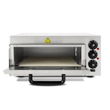 thumbnail of VERTES Gastro pizzaoven met vuurvaste steen, timerfunctie en verlichting, steenoven voor origineel Italiaans, hitte regelbaar tot 350°C eenvoudig