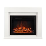 thumbnail of KAMINIO Elektrokamin Matti - Elektrischer Standkamin mit Heizung, 3D-Flammeneffekt, LED-Ambientelicht, Fernbedienung - Weiß