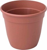 thumbnail of Standard-Pflanztopf 16 x 13,9 cm, terracotta Rundes Kunststoffgefäß mit Bodenlöchern rund Terracotta 16