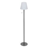 thumbnail of Lampadaire d'extérieur LED rechargeable USB base acier Gris Foncé D 18 x L 105.5 cm