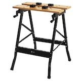 thumbnail of Banco de Trabajo Plegable con Abrazaderas Uso Doméstico Hierro MDF 70 kg 56x62x75 cm
