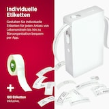 thumbnail of Etikettendrucker Etikettiergerät Beschriftungsgerät selbstklebend Labeldrucker Kabelloser Mini Label Printer mit iOS Android, Zuhause Büro Bluetooth