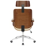 thumbnail of Chaise de bureau Dayton Noyer / Crème