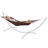 thumbnail of Bis 100kg: Outdoor Stabhängematte 1 Person - 190x80cm Hängematte Garten & Balkon