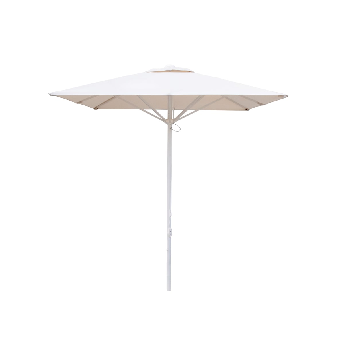 garbar CORSICA Guarda-Sol Exterior 200x200 Branco (suporte não incluído)