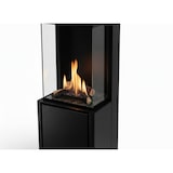 thumbnail of MF - Chimenea bioetanol automática independiente Arcticon 3,5 kW panorámica 3 caras negra