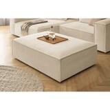 thumbnail of KAWOLA taburete tapizado CARMO taburete banco tela beige