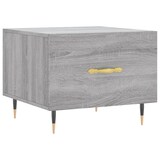 thumbnail of vidaXL Couchtisch Grau Sonoma 50x50x40 cm Holzwerkstoff