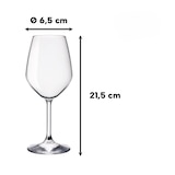 thumbnail of Bormioli Rocco Confezione 6 Calici Vino Bianco Divino in Vetro cl44,5