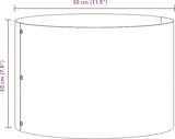 thumbnail of vidaXL Gartenblumentopf Braun 30 x 30 x 20 cm Cortenstahl