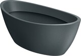thumbnail of WellHome - Blumentopf aus Rotationsgeformtes Polyethylen 5L 40x20x16cm in farbe Graphit - Aria Oval