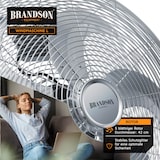 thumbnail of Brandson Bodenventilator Retro Stil, Windmaschine 50 cm, Ventilator, Standventilator, hoher Luftdurchsatz, Bodenventilator, stufenlos neigbar, Silber
