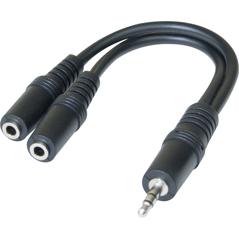 GENERIQUE Doubleur stéréo Jack 3.5 mm - 0,15 m
