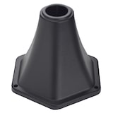 thumbnail of Outsunny farol solar de jardín con 3 luces LED impermeable IP44 sensor de noche farola de exterior para terraza 51,5x47x182,5 cm