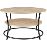 thumbnail of tectake Mesa de café Cromford 80x46cm  Madeira Industrial Clara, Carvalho Sonoma