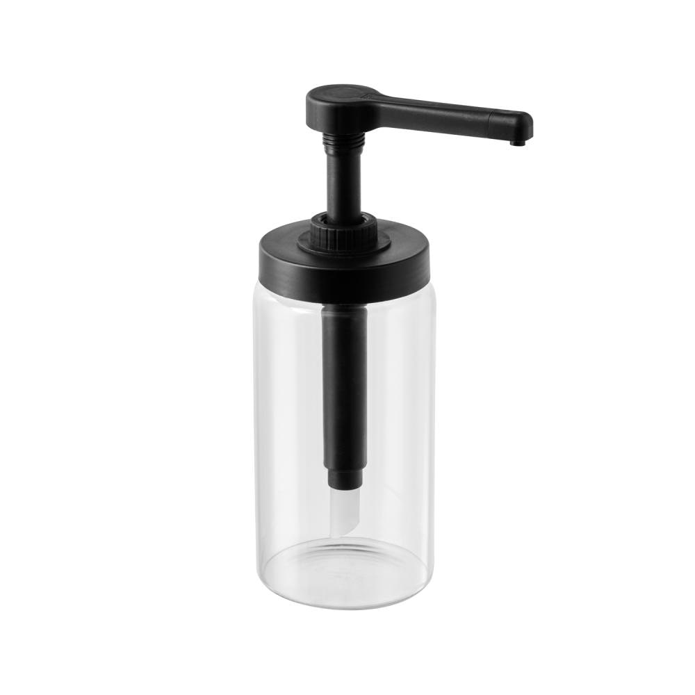 APS DISPENSA-dispenser - glas, 1 liter, Ø 10 cm, hoogte 27 cm, inhoud 15 ml