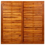 thumbnail of Mesa de centro de jardín madera maciza de acacia 110x110x45 cm