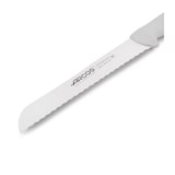 thumbnail of Arcos Cuchillo Panero, Hoja Serrada de Acero Inoxidable NITRUM de 200 mm, Mango inyectado en Polipropileno, Color blanco