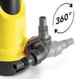 thumbnail of TROTEC Schmutzwasser-Tauchpumpe TWP 7536 E Hochleistungspumpe 12.500 l/ h 750 Watt Pumpe Gartenpumpe