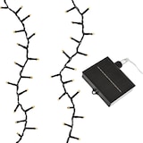 thumbnail of LED Solar Lichterkette bernstein 11m 8 Modi USB Garten Outdoor Außen