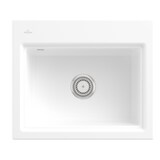 thumbnail of Villeroy&Boch Rechteckiges Spülbecken, Keramikspüle Subway Style 60 S Weiß Alpin 60x51cm, Unterschrankbreite 60cm