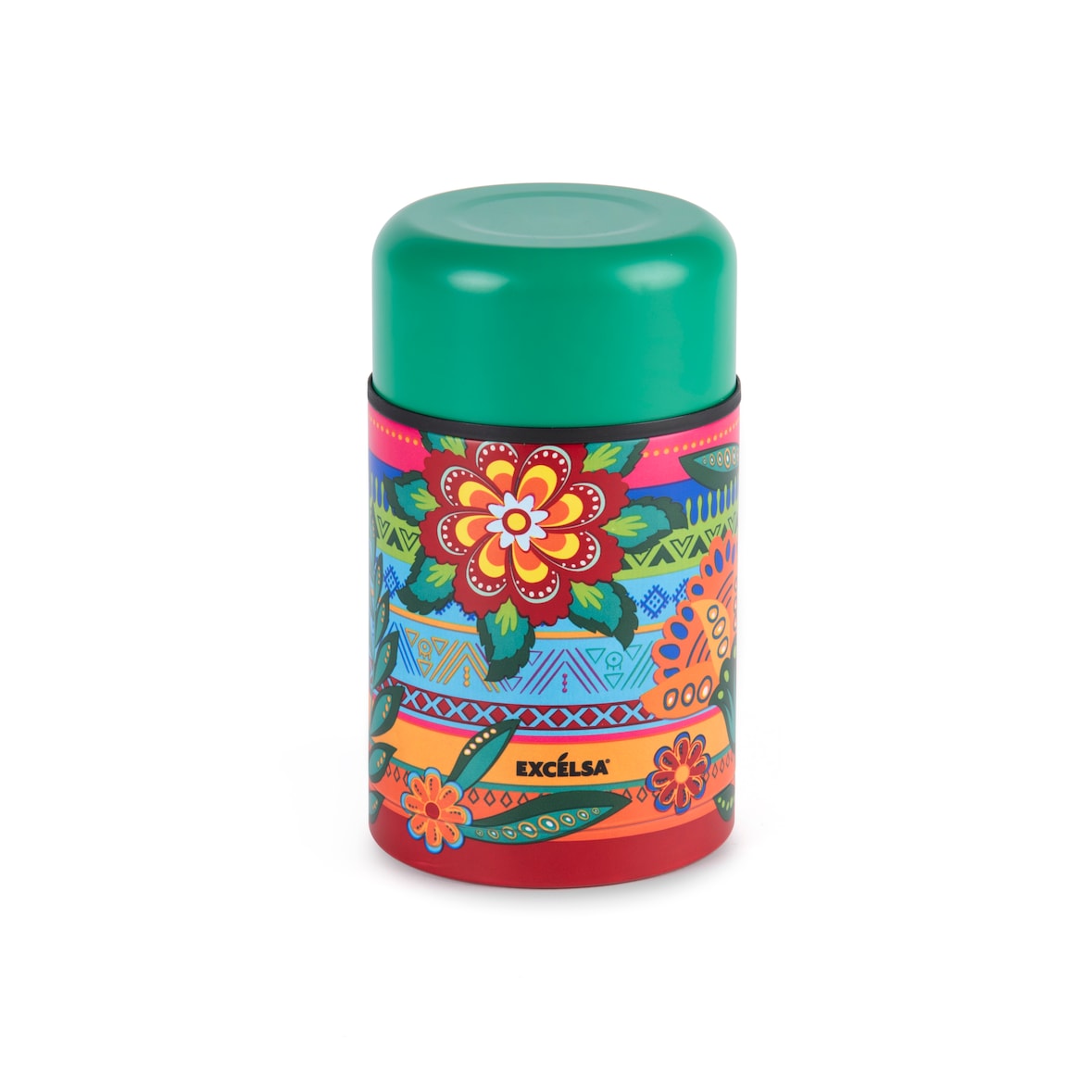 Excelsa boîte à provisions Gipsy Soul acier 10,5x18,5x10,5 cm multicolore