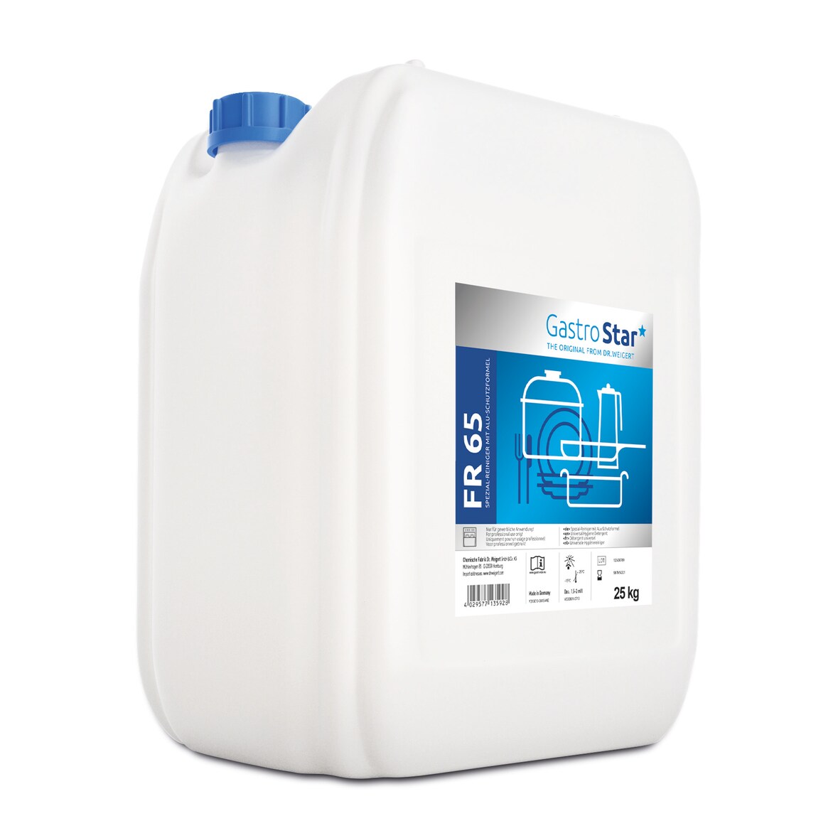 Dr. Weigert Gastro Star FR 65 Spezial Reiniger bei Aluminium, 25 kg