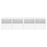 thumbnail of Helloshop26 - Multimedia-Wand-TV-Möbel TV-Regal TV-Sideboard für Esszimmer Wohnzimmer Schlafzimmer 2-teilig 60 x 30 x 30 cm weißes 02_0028924