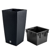 thumbnail of WellHome - Conjunto com 2 vasos 26,6L em antracita