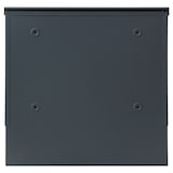 thumbnail of Briefkasten HWC-B31, Wandbriefkasten Postkasten Zeitungsfach pulverbeschichtet ~ anthrazit