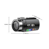 thumbnail of Caméscope Numérique 4K Vision Nocturne Couleurs Écran Rotatif WiFi Longue Autonomie YONIS