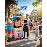 thumbnail of Chariot pour machine à granité - Ice Freddo - 60x70x93cm