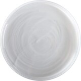 thumbnail of H&H Confezione 6 Piatti Alabastro Vetro, Bianco, Cm 33x4h