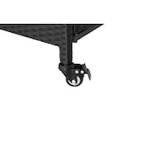 thumbnail of METRO PROFESSIONAL Carrello di servizio con armadietto Balsario, alluminio/PE rattan, 112 x 56 cm, nero