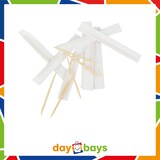 thumbnail of DayBays 2000 Stk. Bamboo Zahnstocher 65mm (Ø2mm) Tooth Pick gehüllt (paper wrapped)