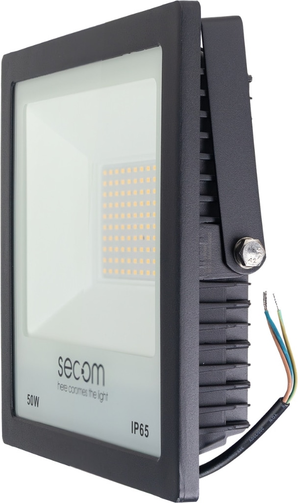 Proyector LED Tenko Eco 50W 5000lm IP65 23.3x6x24.2cm 5700K Negro ...