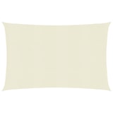 thumbnail of Voile d'ombrage 160 g/m² Crème 2x3,5 m PEHD Modèle Outdoor Siesta
