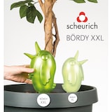 thumbnail of Scheurich Bördy XXL, Wasserspeicher aus Kunststoff,  Farbe: Bördy XXL, Champagne Pearl, 13,7 cm Breite, 11 cm Tiefe, 33 cm hoch, 1 l Vol.