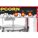 thumbnail of Royal Catering Popcornmaschine - 1500 W - 5 kg/h - rot -