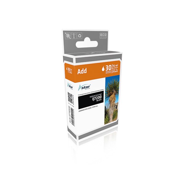 Tinten ASTAR AS15190 ASTAR ADD. IJ7200 TINTE BLK