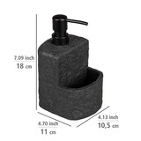 thumbnail of WENKO Spülmittelspender Festival Stone Schwarz