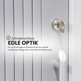 thumbnail of bümö Aktenschrank abschließbar mit Rollladen, Rollladenschrank für Ordner & Co. - Büroschrank mit Rollo, abschließbarer Ordnerschrank aus Holz in