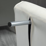 thumbnail of Sofá Cama Individual Sofá Cama Individual Sofá Reclinável com Almofada para Sala Quarto Carga 100 kg 65x69x80 cm Creme