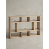 thumbnail of Wandregal WL5.809 Sonoma Eiche 75x51x16 cm Holz Hängeregal Modern, Design Wandboard Freischwebend, Holzregal Regal für die Wand, Bücherregal Schmal,