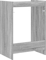thumbnail of vidaXL Waschmaschinen-Schrank Graues Sonoma 67,5 x 48 x 97 cm
