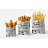 thumbnail of HOSTELBIO Bolsa de papel sandwiches/churros blanco "News" 12x5x26cm | 1000 uds
