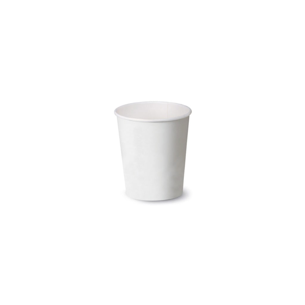 Ekoe papier en Pla beker 90 ml plasticvrij 2000 st