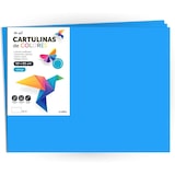 thumbnail of Cartulina Azul Medio , Cartulina Grande 50x65cm Colores Claros e Intensos, Cartulinas Colores 180gr para Manualidades · m-office (10 Hojas)