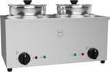 thumbnail of METRO PROFESSIONAL Baño María Doble GHP2007, 31,5 x 52,5 x 30 cm, acero inoxidable, 2 x 3,5 L, 2 x 150 W, plata